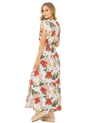 Vestido Amara Blanco Ragged Pf11511155