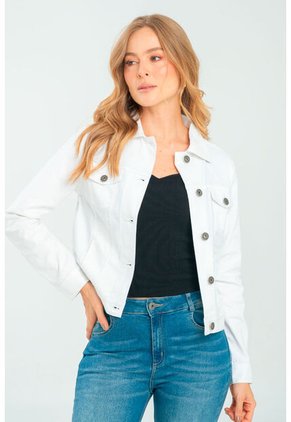 Chaqueta London Blanco Ragged Pf21130019