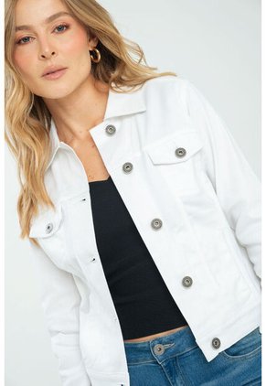 Chaqueta London Blanco Ragged Pf21130019