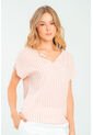 Blusa Praga Rosa Ragged Pf11113002 de Ragged