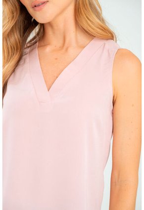Blusa Cecilia Rosa Ragged Pf11113013