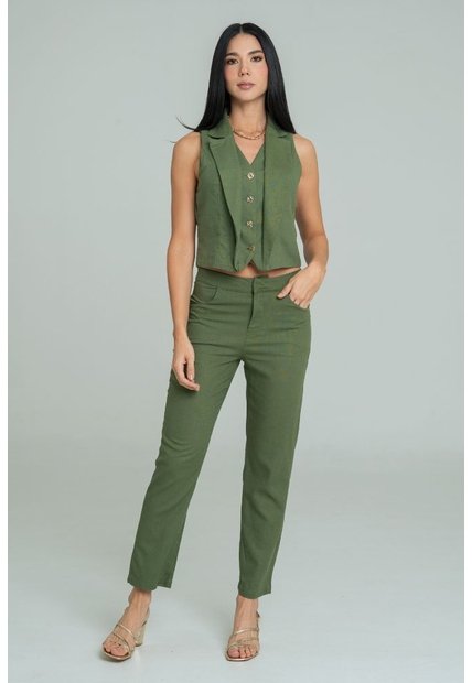 Pantalon Uskoa Verde Ragged Pf12310433