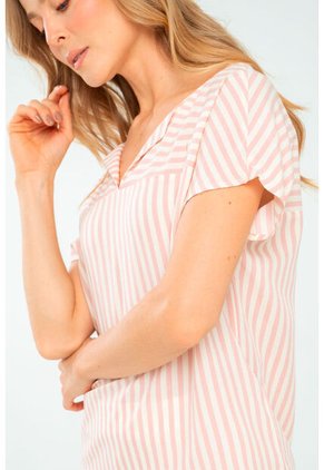 Blusa Praga Rosa Ragged Pf11113002