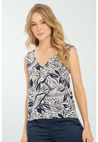 Blusa Salome Azul Ragged Pf11113019 Ragged