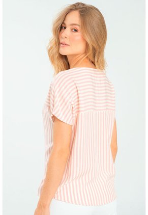 Blusa Praga Rosa Ragged Pf11113002