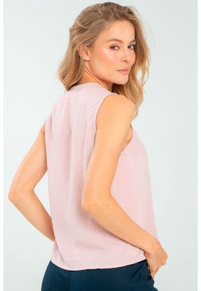 Blusa Cecilia Rosa Ragged Pf11113013