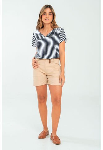 Short Khenny Beige Ragged Pf11340163 Ragged