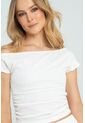 Blusa Rushk Blanco Ragged Pf11112901 de Ragged