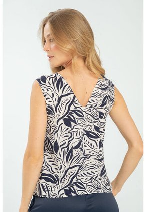 Blusa Salome Azul Ragged Pf11113019