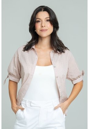 Blusa Rhowyna Beige Ragged Pf11113148