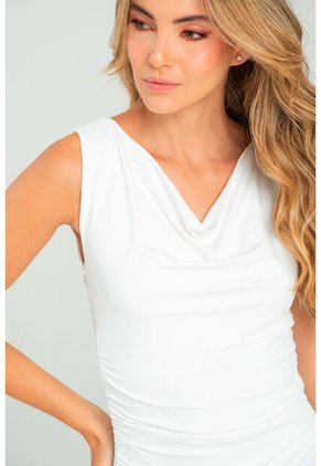 Body Eclea Blanco Ragged Pf13100047