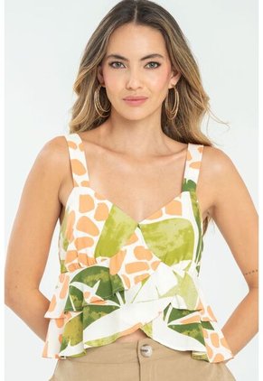 Blusa Macondo Rosa Ragged Pf11112878