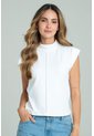 Top Karoon Blanco Ragged Pf13120873 de Ragged