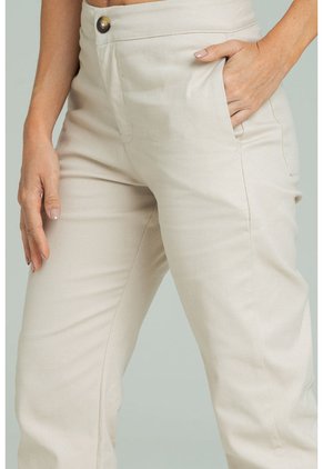 Pantalon Natali Beige Ragged Pf11310936