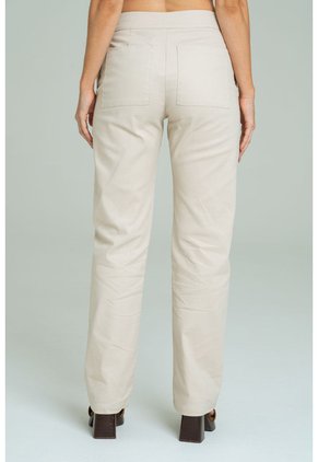 Pantalon Natali Beige Ragged Pf11310936
