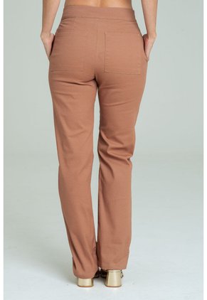 Pantalon Natali Café Ragged Pf11310936