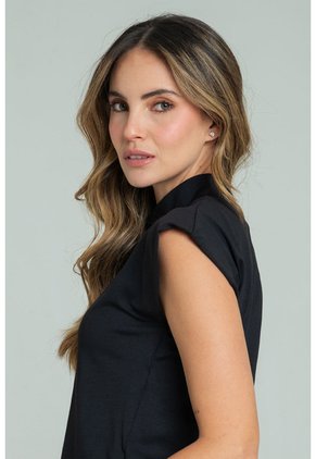 Top Karoon Negro Ragged Pf13120873