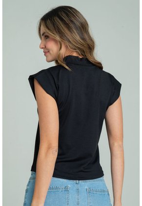 Top Karoon Negro Ragged Pf13120873