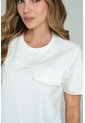 Camiseta Perla Blanco Ragged Pf21120155 de Ragged