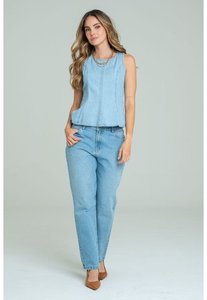 Jeans Parma Azul Ragged Pf21350103