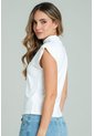 Top Karoon Blanco Ragged Pf13120873 de Ragged