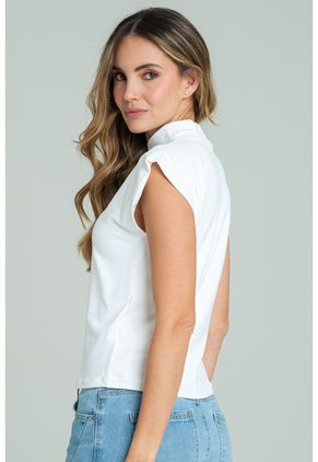 Top Karoon Blanco Ragged Pf13120873