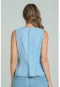 Blusa Ferrara Azul Ragged Pf21110042 de Ragged