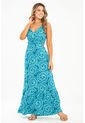 Vestido Largo Becca Azul Ragged Pf31511421 de Ragged
