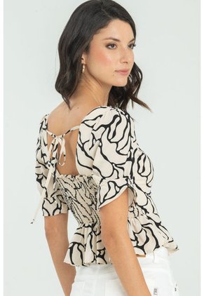 Blusa Whaot Blanco Ragged Pf11112905