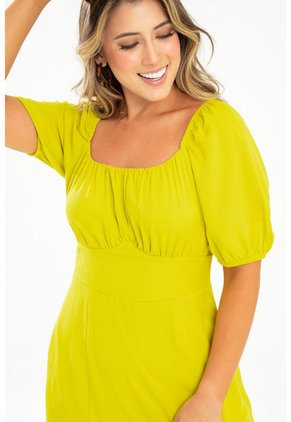 Vestido Largo Brielle Verde Ragged Pf31511423