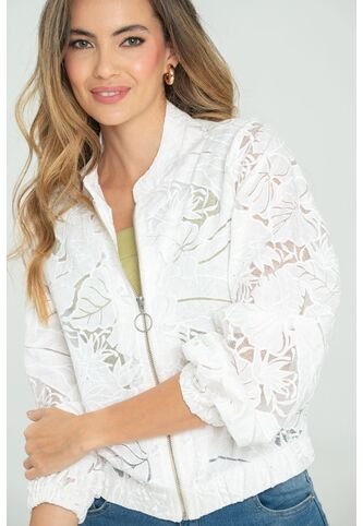 Chaqueta Encaje Blanco Ragged Pf11130267 Ragged