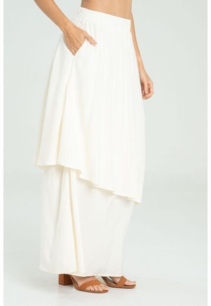 Falda Casinho Blanco Ragged Pf11320496