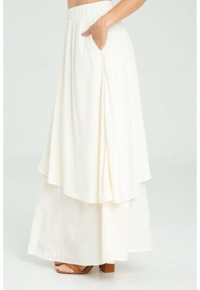 Falda Casinho Blanco Ragged Pf11320496