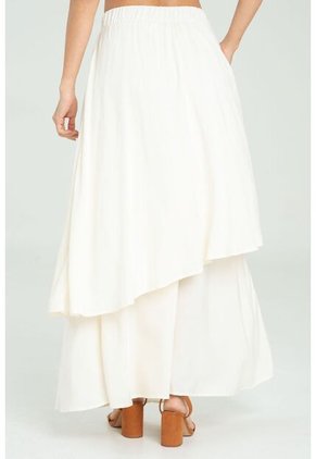 Falda Casinho Blanco Ragged Pf11320496