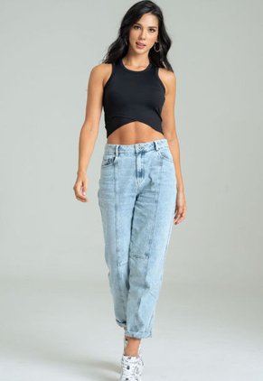 Top Mucura Negro Ragged Pf13120739