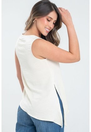 Blusa Melea Beige Ragged Pf31113679