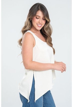 Blusa Melea Beige Ragged Pf31113679