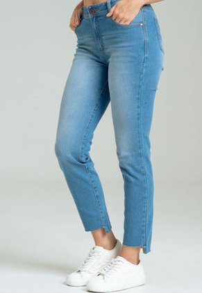 Jeans Skinny Nilo Azul Ragged Pf21350015