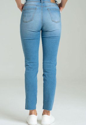Jeans Skinny Nilo Azul Ragged Pf21350015