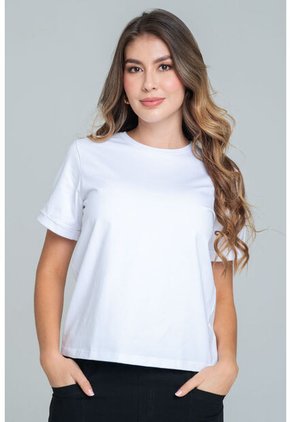 Camiseta Broches Blanco Ragged Pf21120120