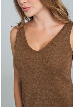 Vestido Malaga Café Ragged Pf11511431