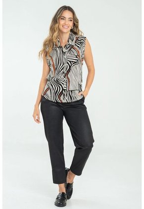 Blusa Yhuna Negro Ragged Pf11112889