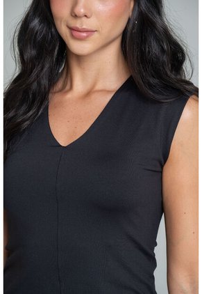 Top Bonna Negro Ragged Pf13120843