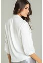 Camisa Pespuntes Olyth Blanco Ragged Pf12110821 de Ragged