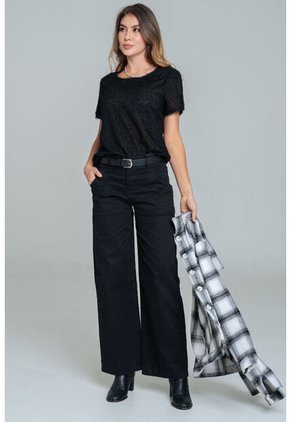 Blusa Amara Negro Ragged Pf12110863