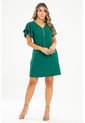 Vestido Corto Shona Verde Ragged Pf31511436 de Ragged