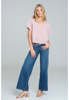 Blusa Elea Rosa Ragged Pf11113075