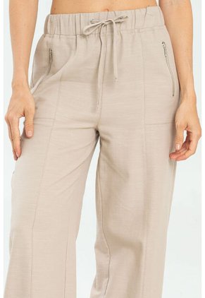 Pantalon Domanhi Beige Ragged Pf11310837