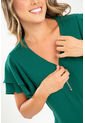 Vestido Corto Shona Verde Ragged Pf31511436 de Ragged