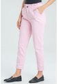 Pantalon Paper Bag Drill Rosa Ragged Pf21310018 de Ragged